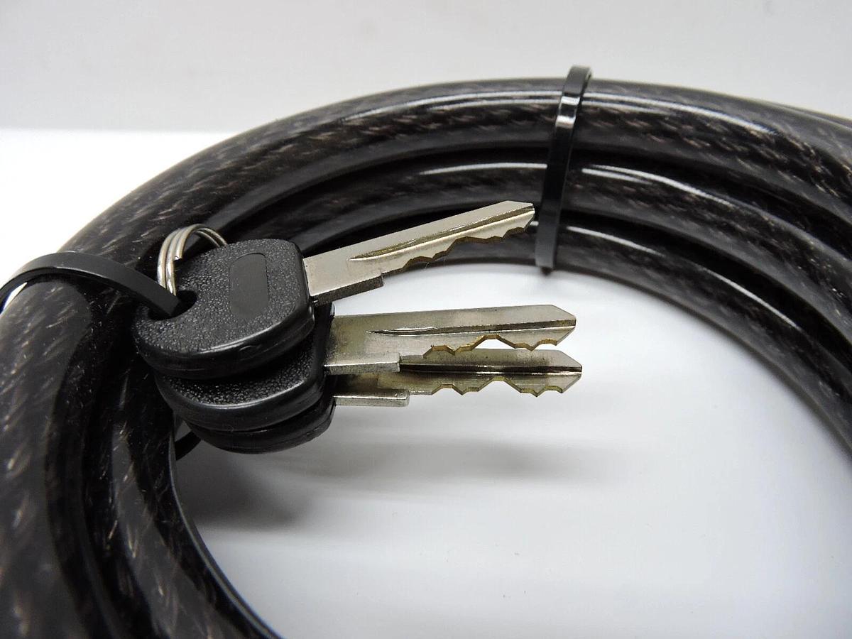 (2 Pack) Trimax 72" Multi-Use Cable Lock 6' x 9mm - NOB NEW!