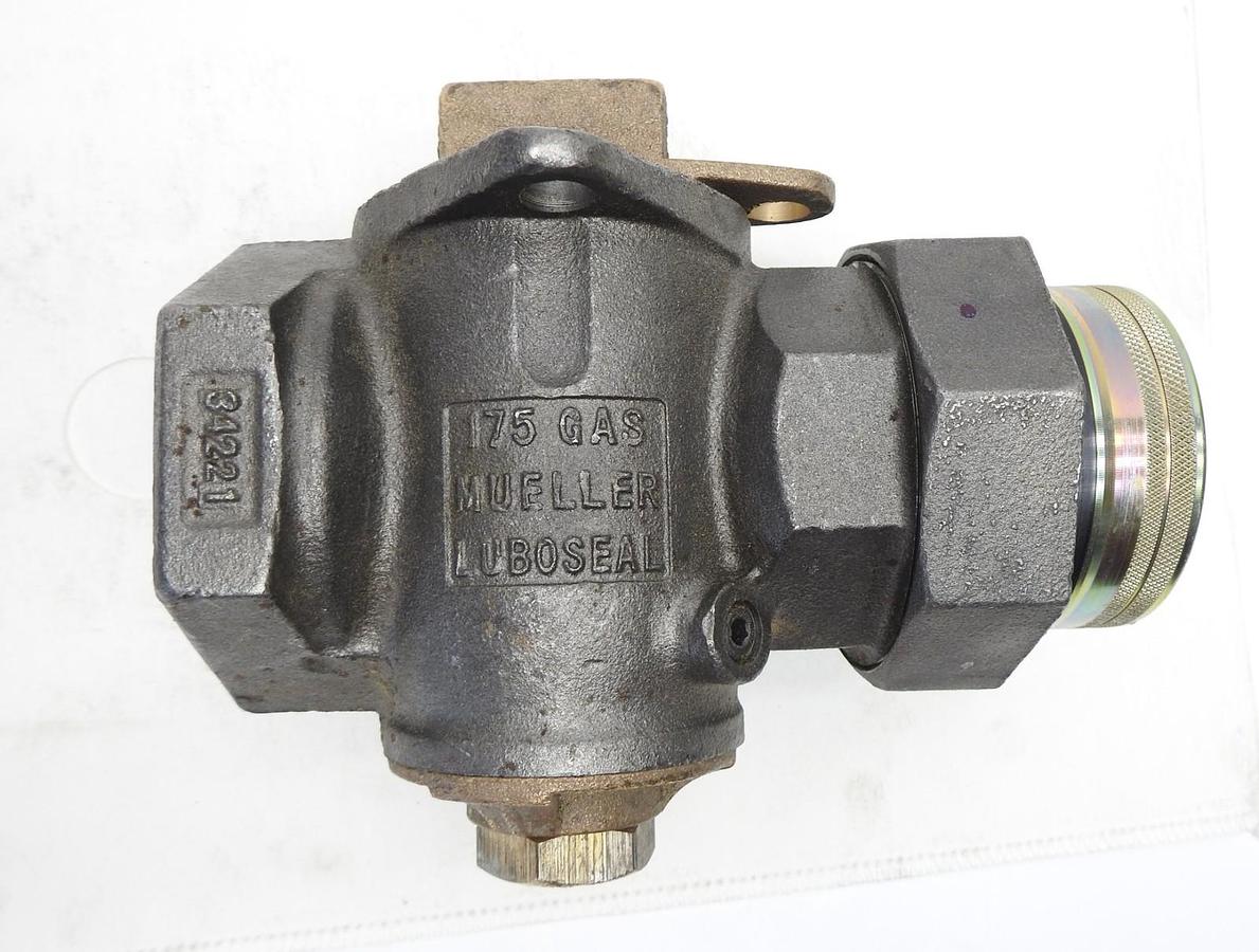 Mueller 2″ Luboseal 175PSIG Gas Meter Valve - OEM NEW!