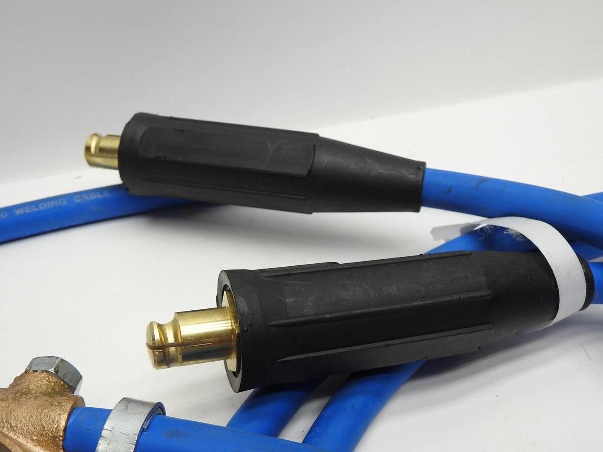 United Rentals 2/0 Welding Ground Cable w/ LC-40 Plugs (12.90 lbs Total)