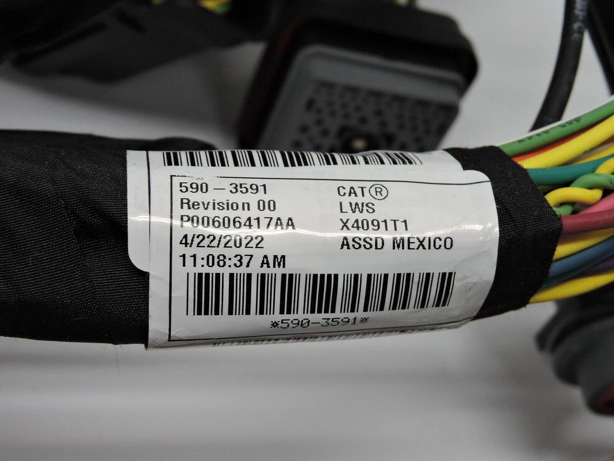 Genuine CAT 590-3591: HARNESS AS-C fits 239D3 249D3 232D3 226D3 - OEM NEW!