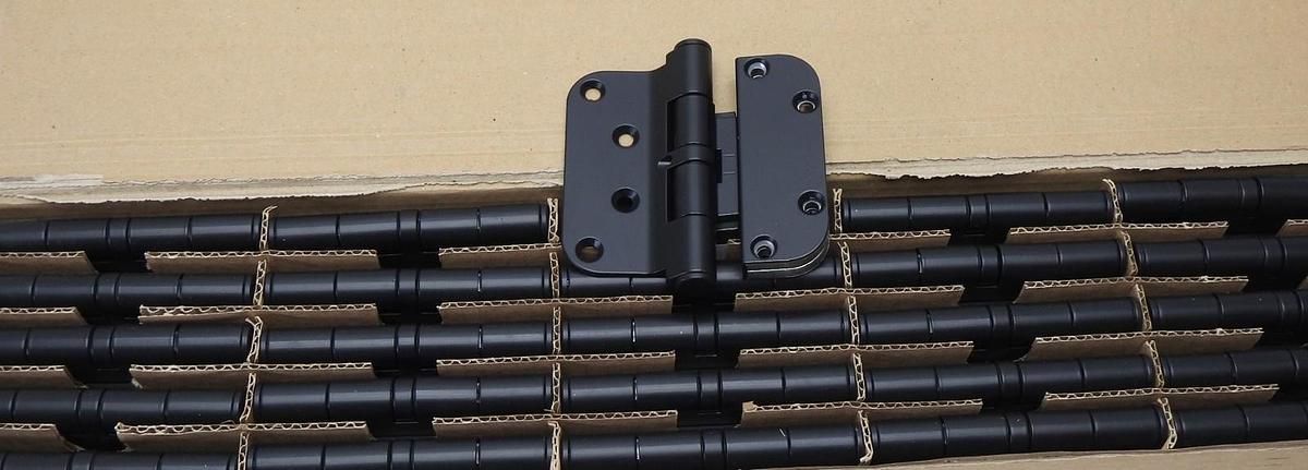 HOPPE F9714 / F9714M Matt Black Adjustable Hinge MHA-A3535-101 (25/Box) - NEW!