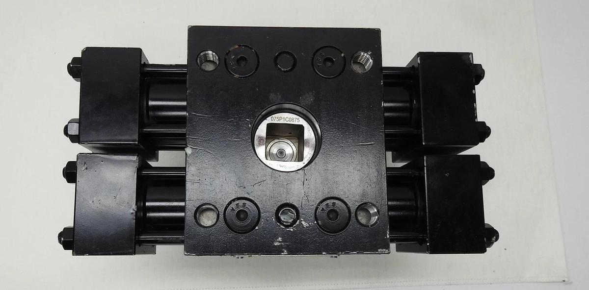 OEM Parker HTR7.5-090-XX13J-C87 Hydraulic Rotary Actuator 3000 PSI - NOB NEW!