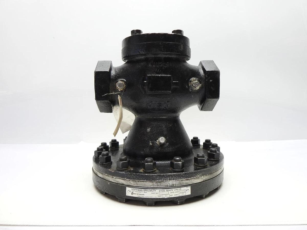 Hoffman Specialty Series 2100 Main Valve 2" Bell & Gossett - NEW