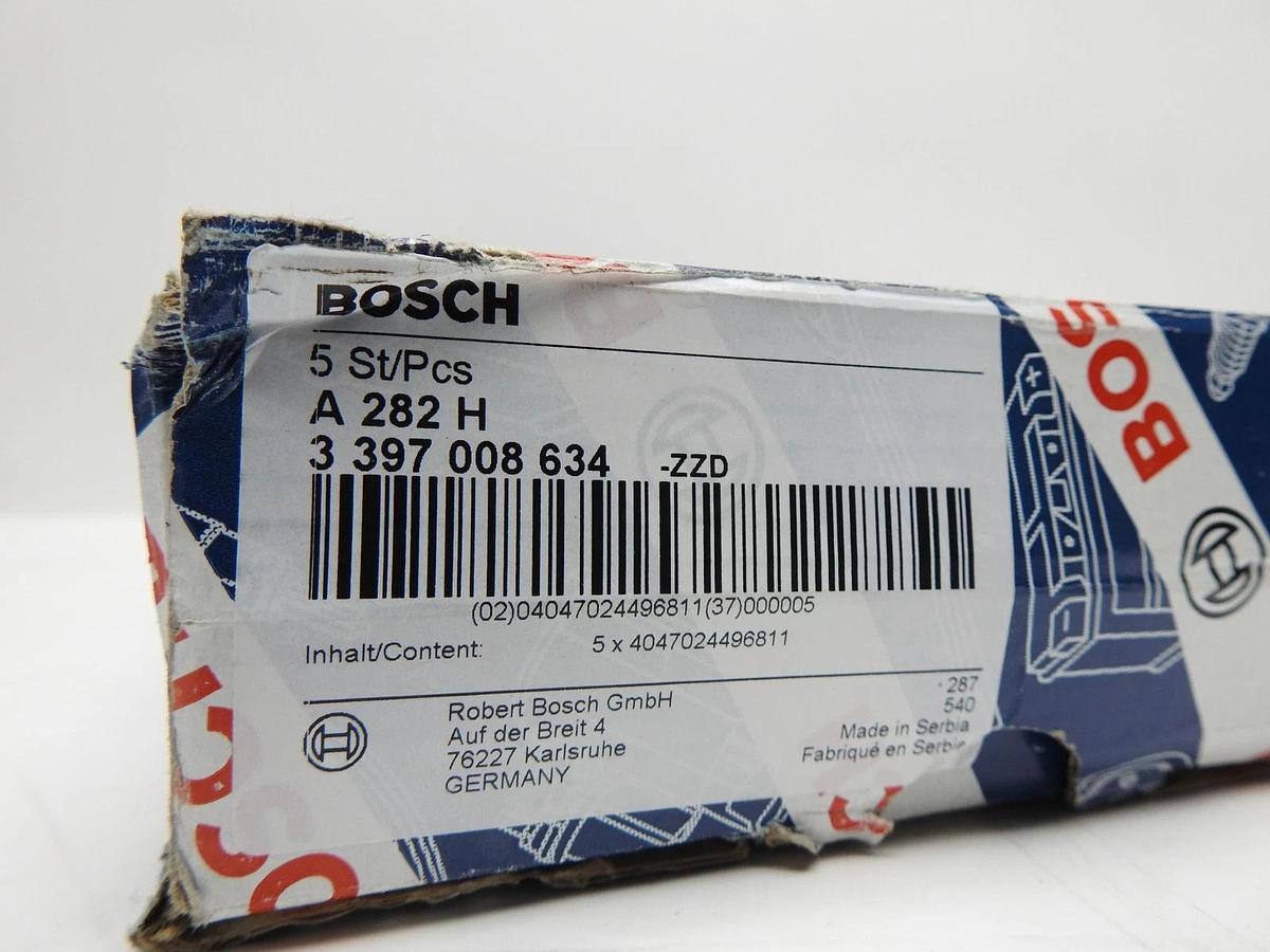 5/pk Bosch A282H/3397008634 Rear Replacement Wiper Blade - 11" - GENUINE OEM NEW