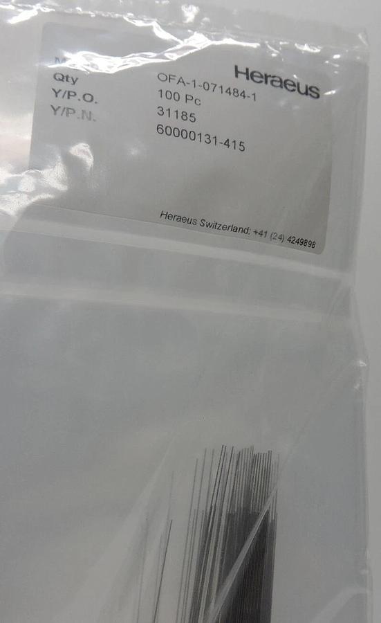Heraeus Medical Stylets OFA-1-071484-1 60000131-415 (600 pieces)