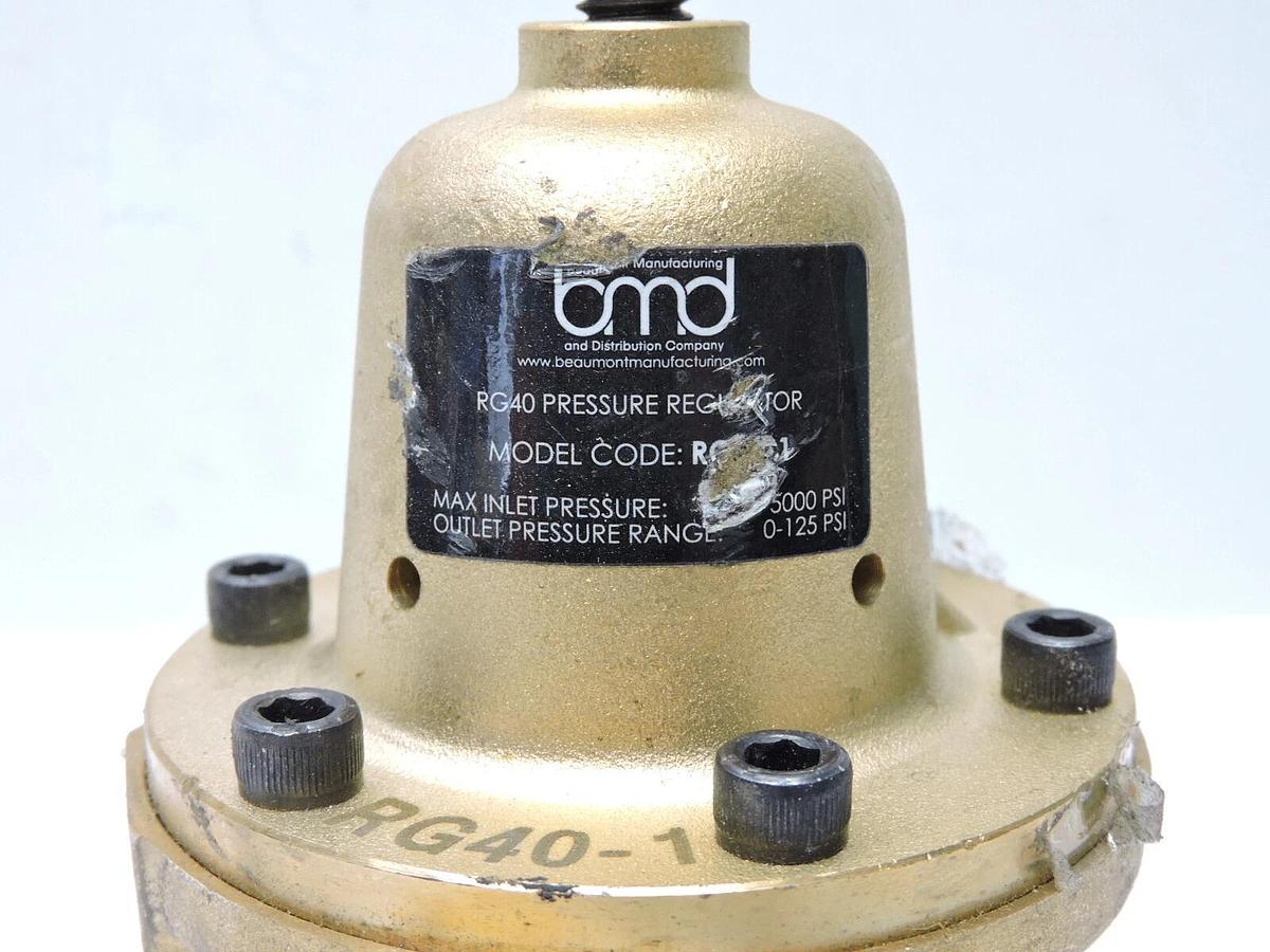 BMD RG40 PRESSURE REGULATOR RG40-1 - BULK NEW!