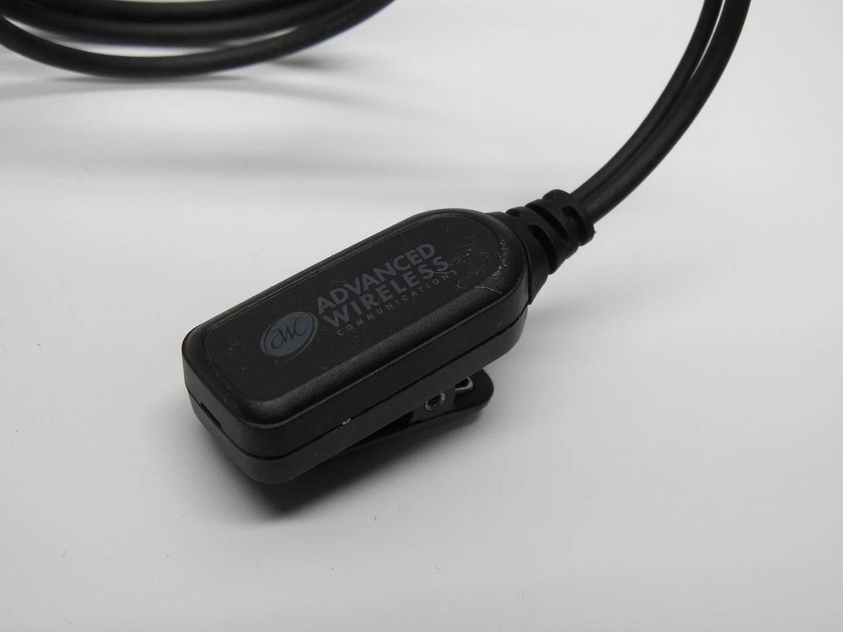 (18) 203904 Headset Surveillance w/ PTT Connector Style K1 Kenwood Two-Wire PTT