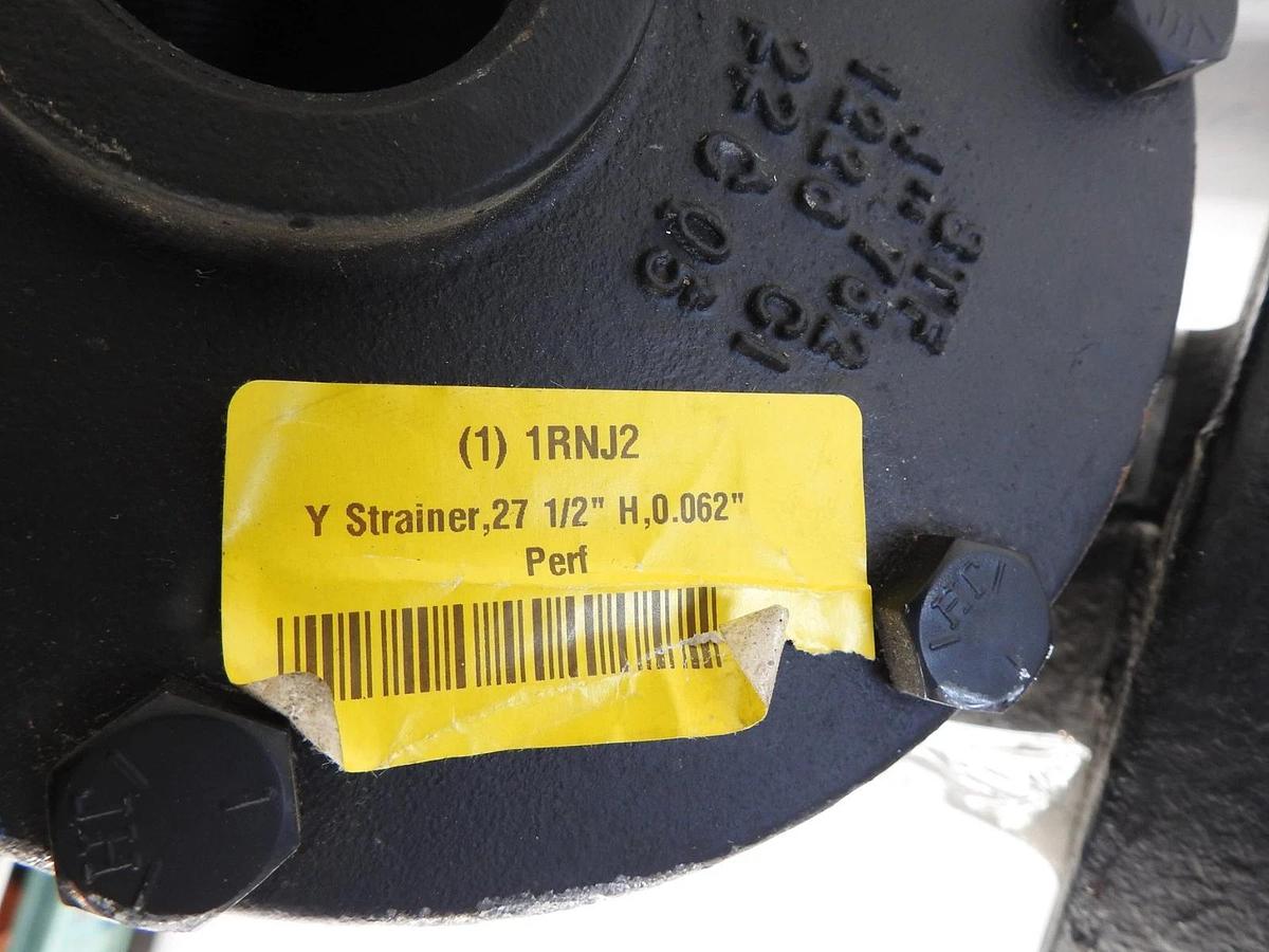 Mueller Steam Specialty Y Strainer Cast Iron, 4 in, Flanged, Perforated OEM NEW!