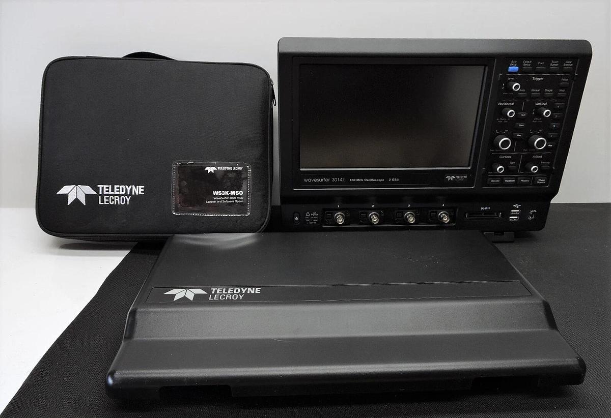 Teledyne Wavesurfer 3014z 100 Mhz Oscilloscope w/ WS3K-MSO Probes - NOB NEW!