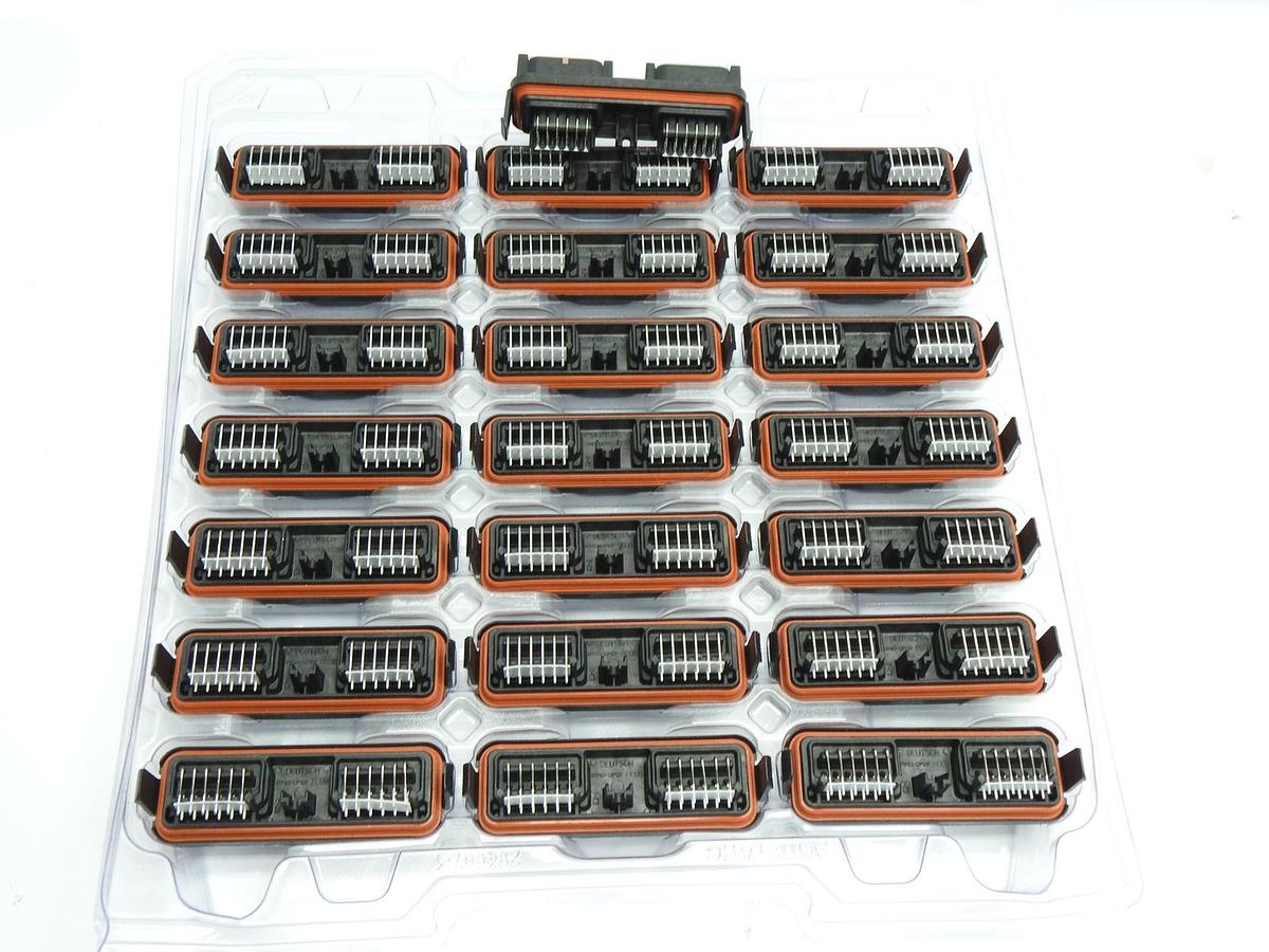 Lot of 22 - DTM13-12P12P-R008 - DEUTSCH DTM 24 Way PCB Mount Header DTM13 12P12P