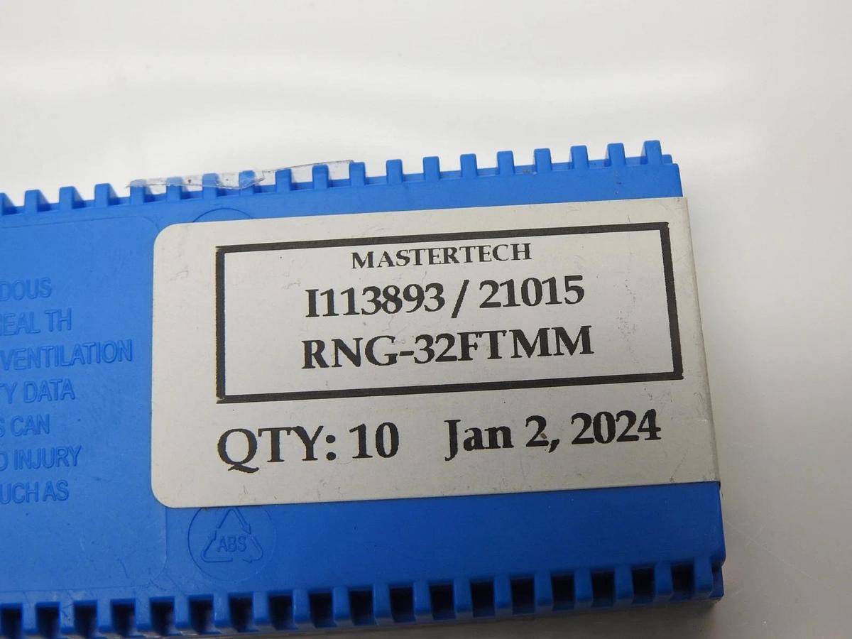 (10/pk) Mastertech RNG-32FTMM Turning Inserts I113893/21015 - NEW