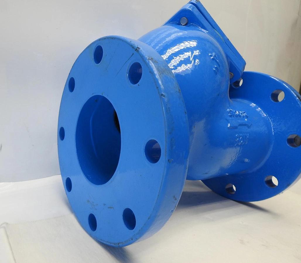 WATTS A126 4" FLANGED 125WSP/200WOG EDGE WYE STAINER - NOB NEW!