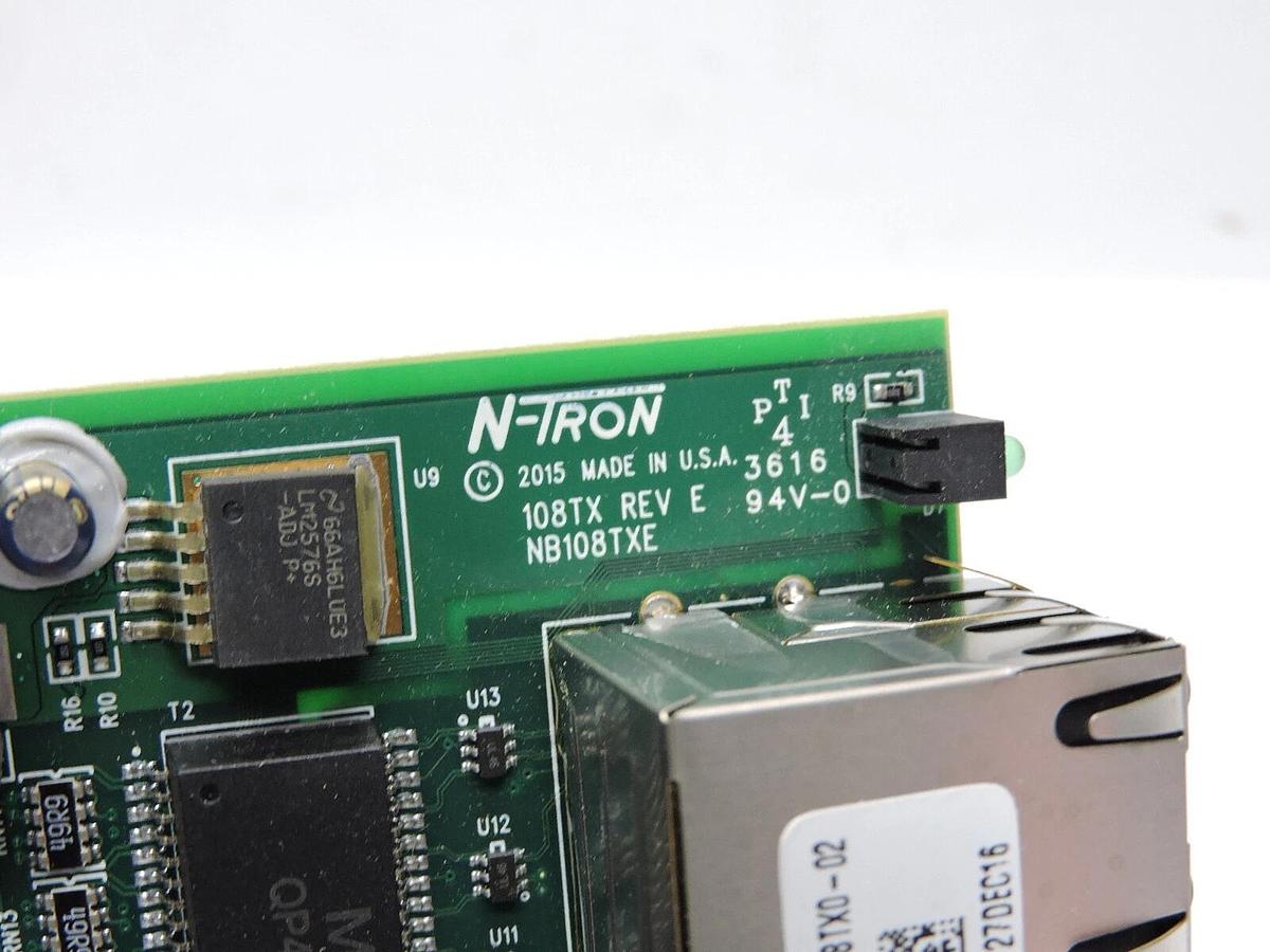 Lot of 21 - N-Tron 108TX Industrial Ethernet Switch 8 Port 10-30V 250ma NEW!