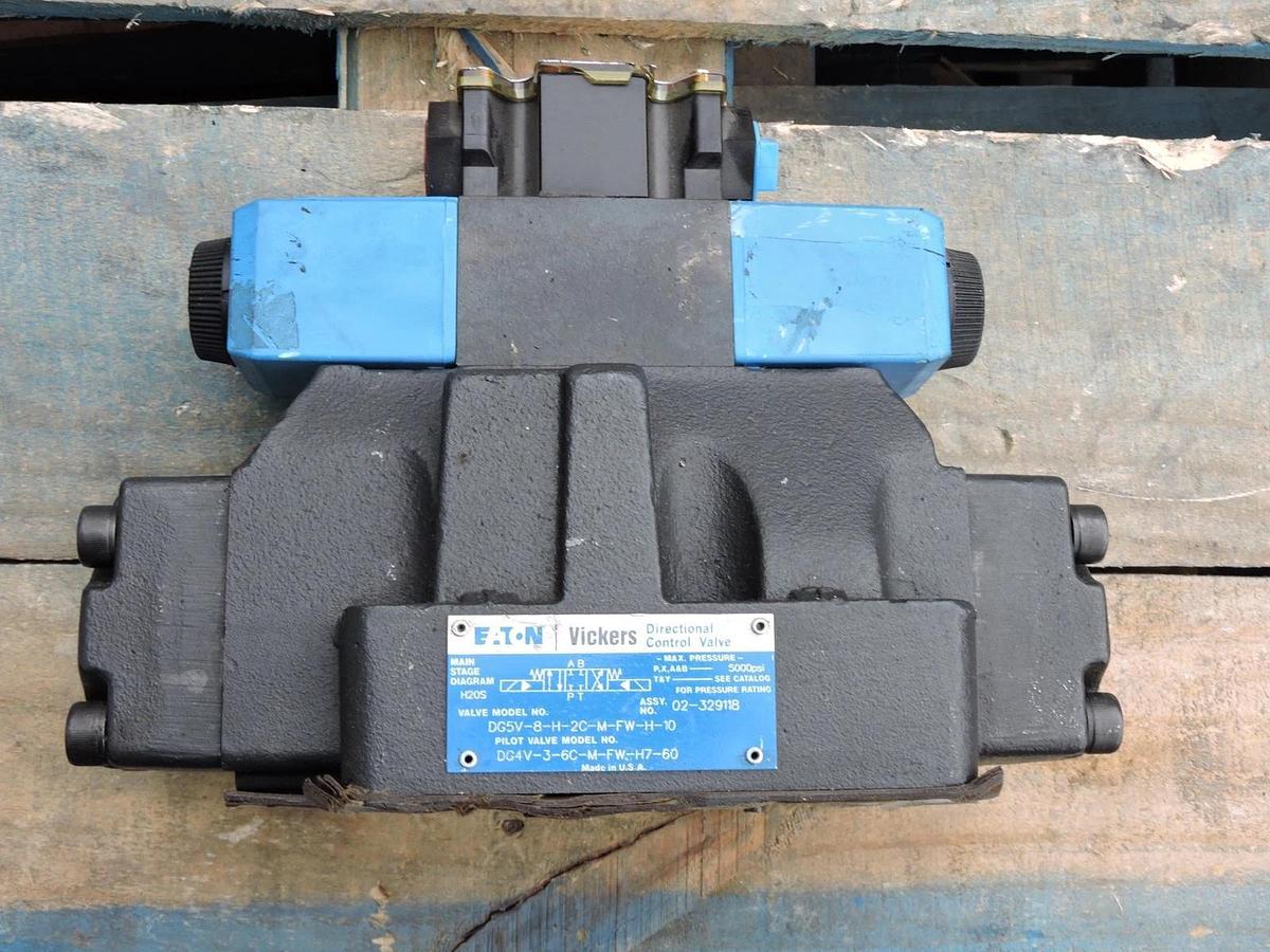 Eaton Vickers DG5V-8-H-2C-M-FW-H-10 VALVE with Pilot valve DG4V-3-6C-M-FW-H7-60