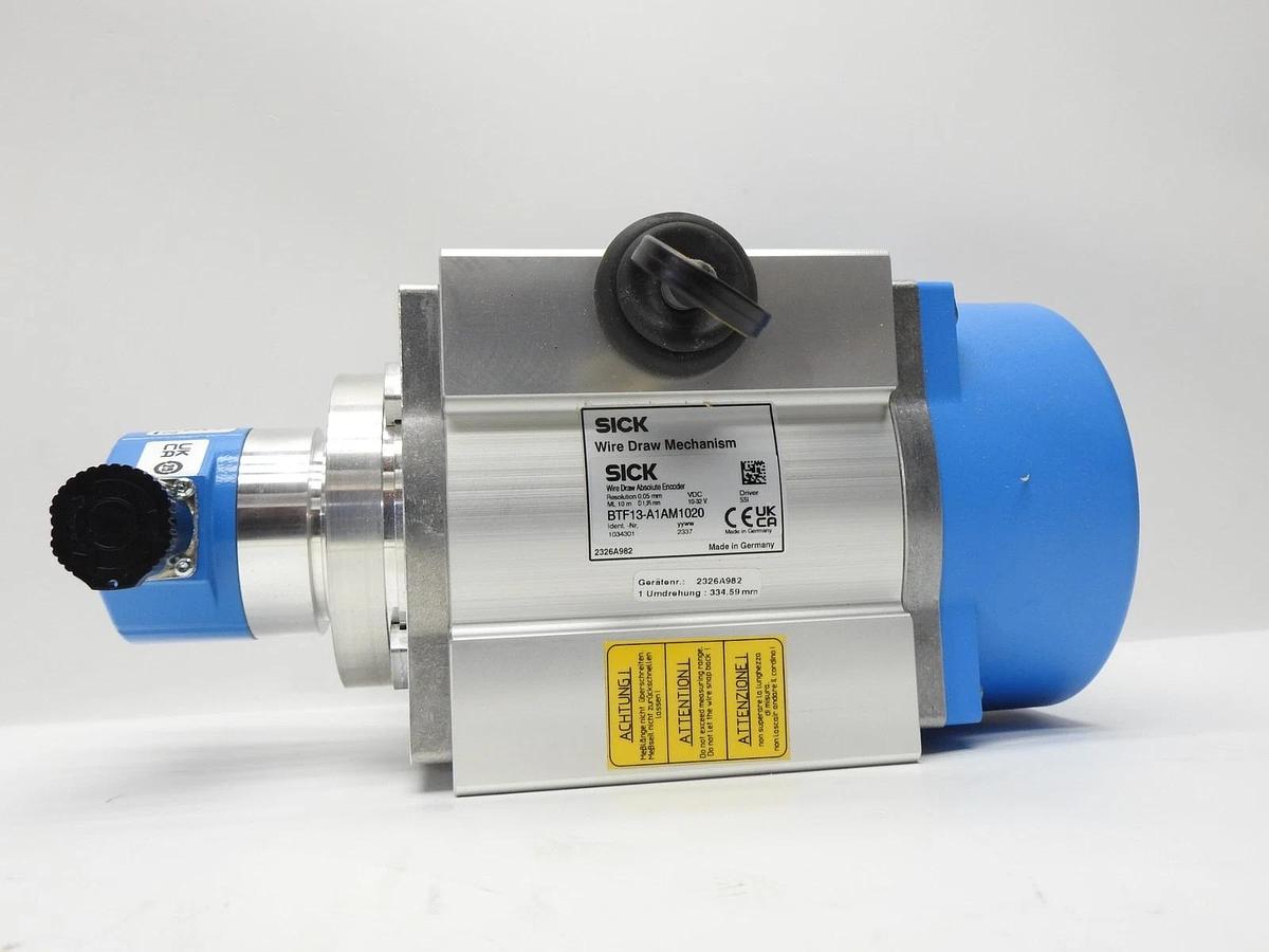 New SICK BTF13-A1AM1020 Wire Draw Encoders 0m-10m,SSI,Male Conn, Radial,10V-32V