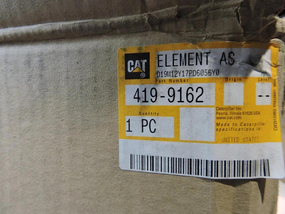 GENUINE CAT 419-9162 STANDARD EFFICIENCY ENGINE AIR FILTER - PRIMARY - OEM NEW!