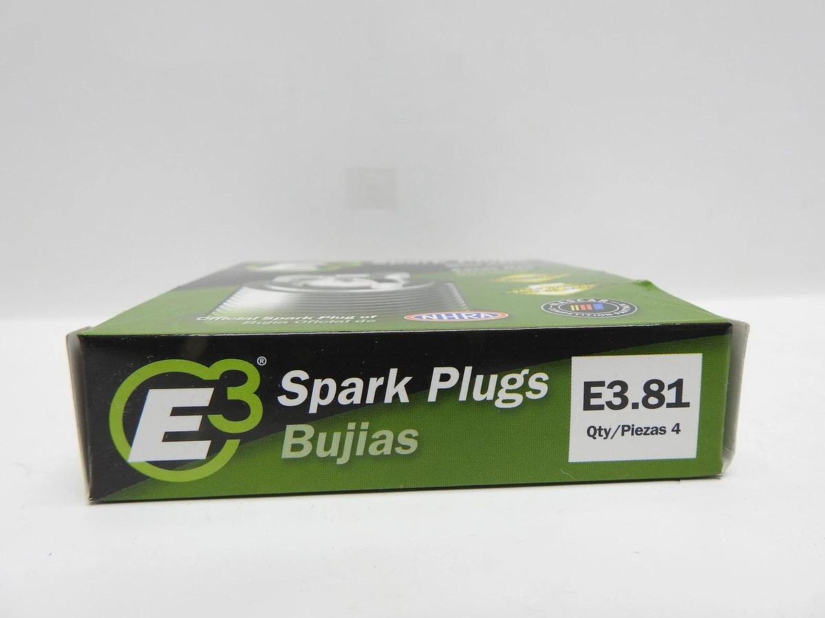 E3.81 E3 Premium Automotive Spark Plugs - 4 SPARK PLUGS - BRAND NEW IN BOX!!!