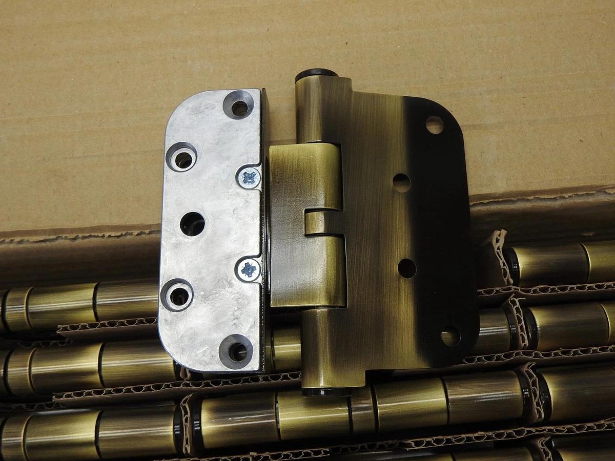HOPPE F73 Antique Brass Adjustable Hinge MHA-M3535-101-EM (25/Box) - NEW!