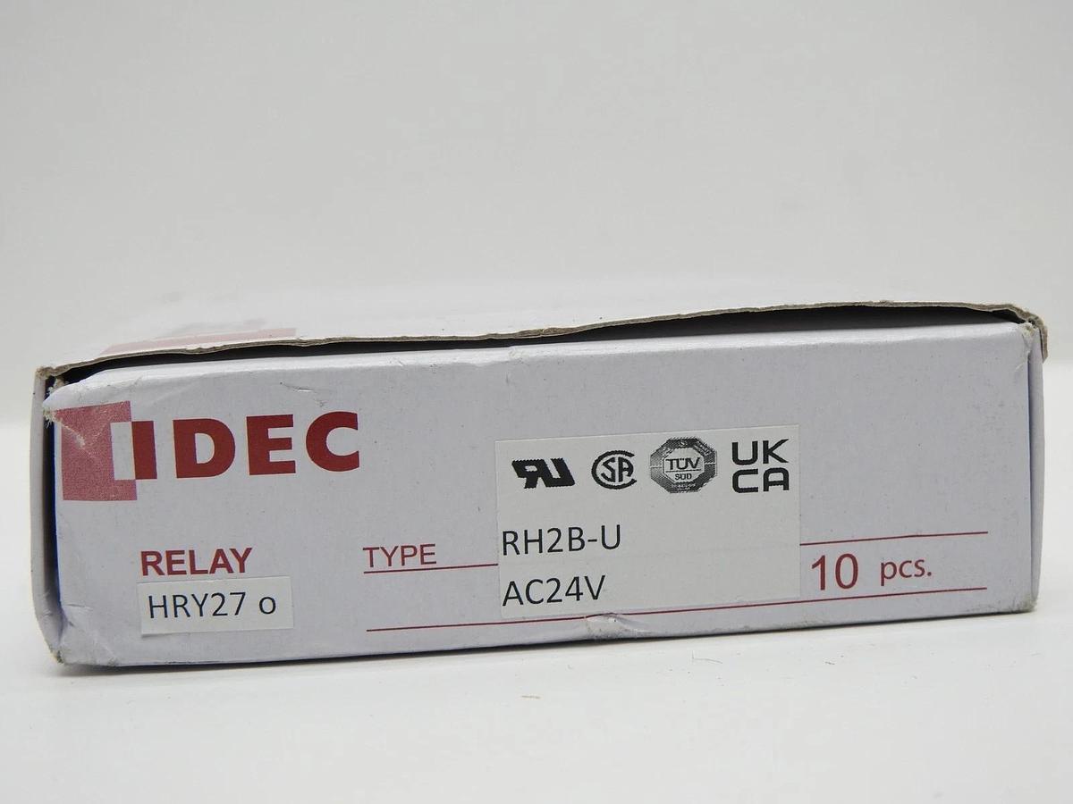 x10 p/k - IDEC RH2B-U AC24V Relay HRY27 o - NEW