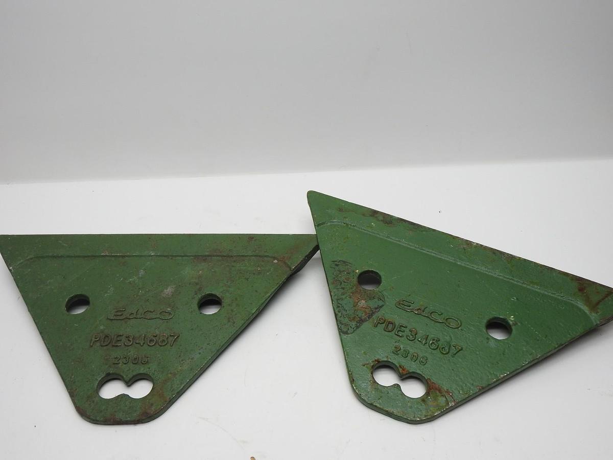 OEM ESCO PDE34687 Sidecutter (3 Bolt) for Excavators (Lot of 2)