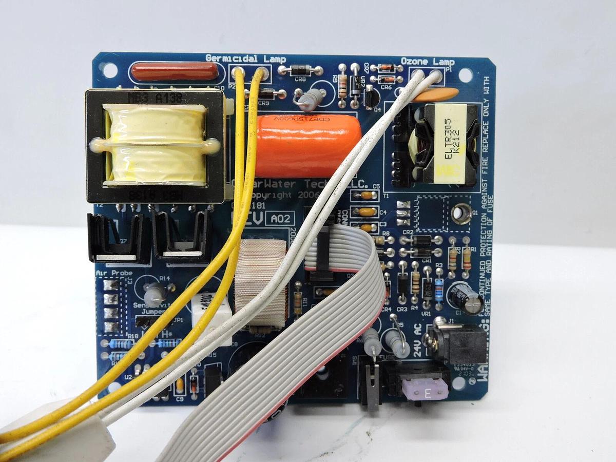 ClearWater Tech CCA1181 PCB Circuit Board Replacement Germicidal Ozone - NEW