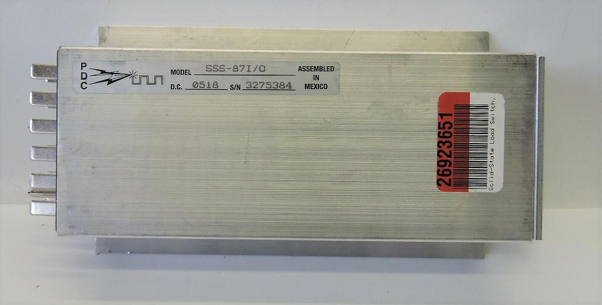 PDC SSS-87-I/0 Solid State Load Switch - NOB NEW