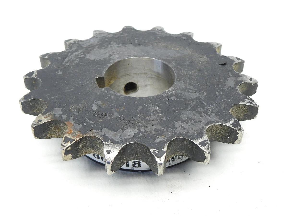 Martin 80B18 Roller Chain Sprocket 18 Teeth - NEW OLD STOCK