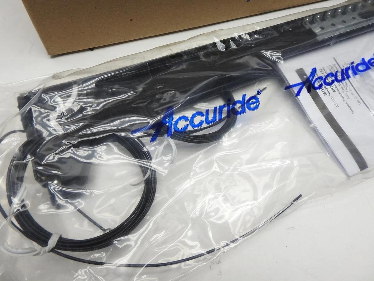 Lot of 4 Accuride CB1432-22D BLACK 1432 Cable System Flipper Pocket 22" Door Kit