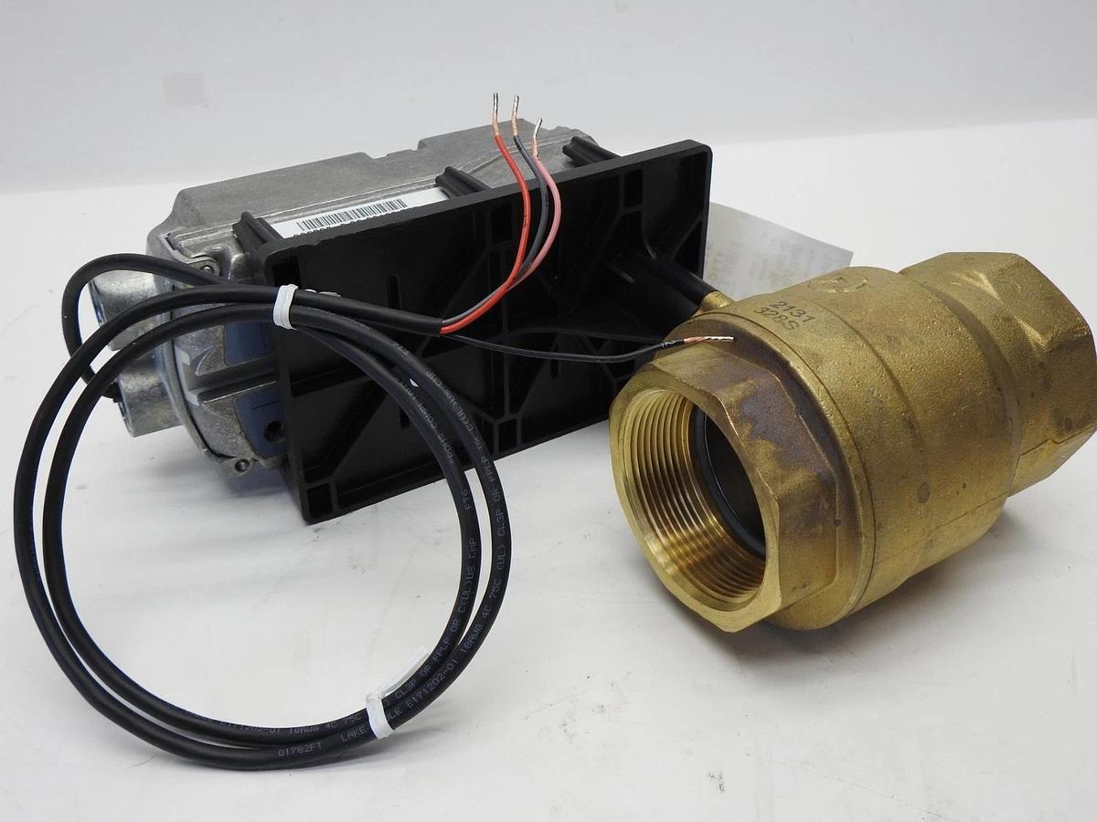 Siemens 171G-10328S 2" 2W 63CV SS Ball Valve+GMA161.1P Control Valve - NEW
