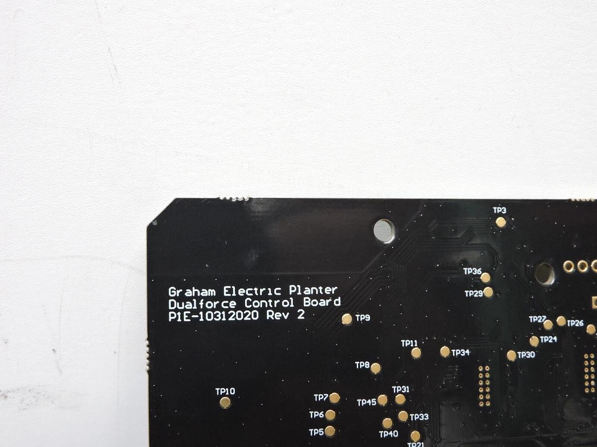 Graham Electric Planter Dualforce Control Board Module P1E-10312020 - NEW