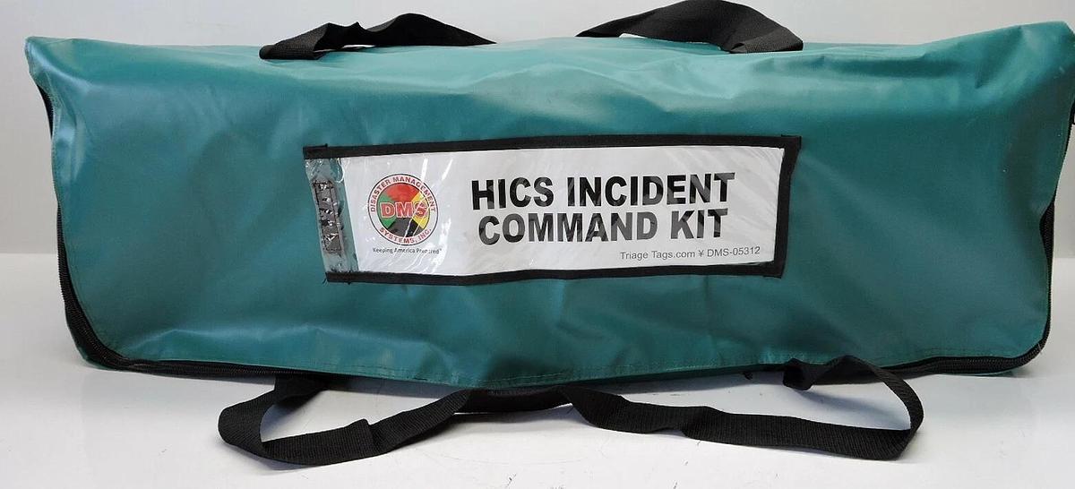 DMS 05312 Safety Vest Kit NIM/ ICS Medium Hospital Incident Command Vest Kit 26