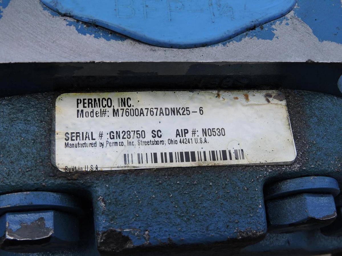 PERMCO Hydraulic Pump M7600 M7600A767ADNK25-6 - NOB NEW