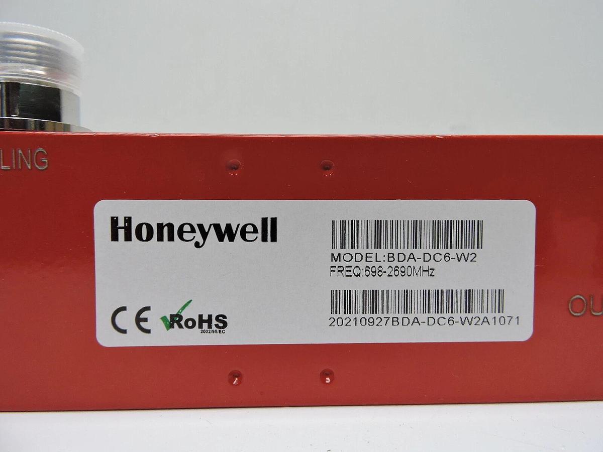 Honeywell BDA-DC6-W2 Bi-Directional Amplifier Signal Booster/Directional Coupler