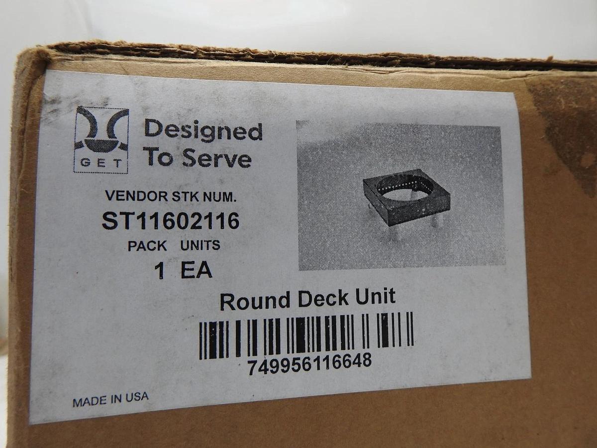GET ST11602116 Strata Buffet Carving/Display Deck Unit 16-1/2" X 16-1/2" X 5-1/4