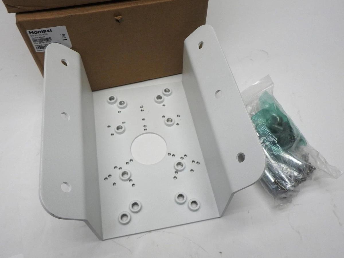 Lot of 3 - Homaxi AC-PC06 Corner Mount Bracket - WHITE -