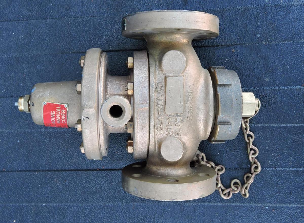 CLA-VAL 1-1/2" Control Valve (# 100PM-4) 1564303E 7HH 4810-01-264-7228 - NOB NEW