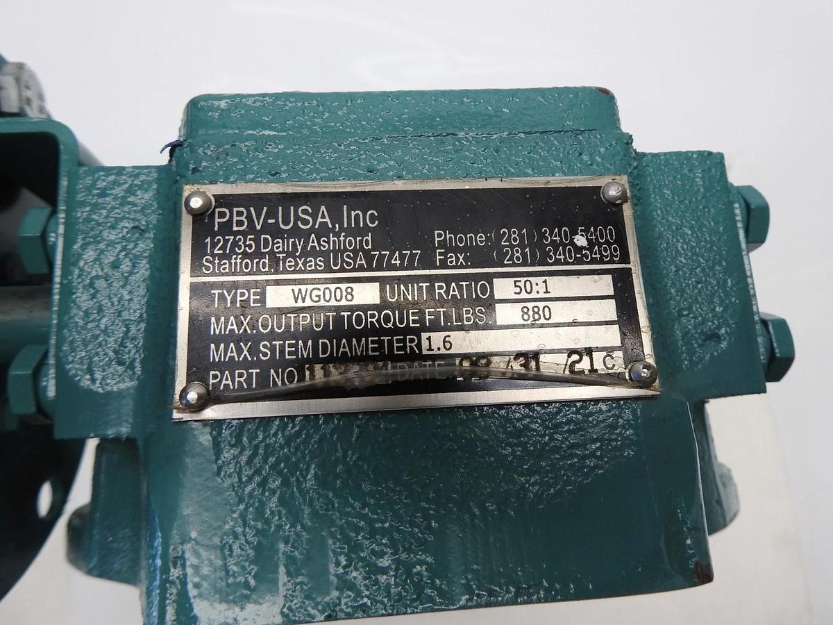 PBV-USA WG008 (RATIO: 50:1) 880 FT. LBS 1.6 Diameter 113394