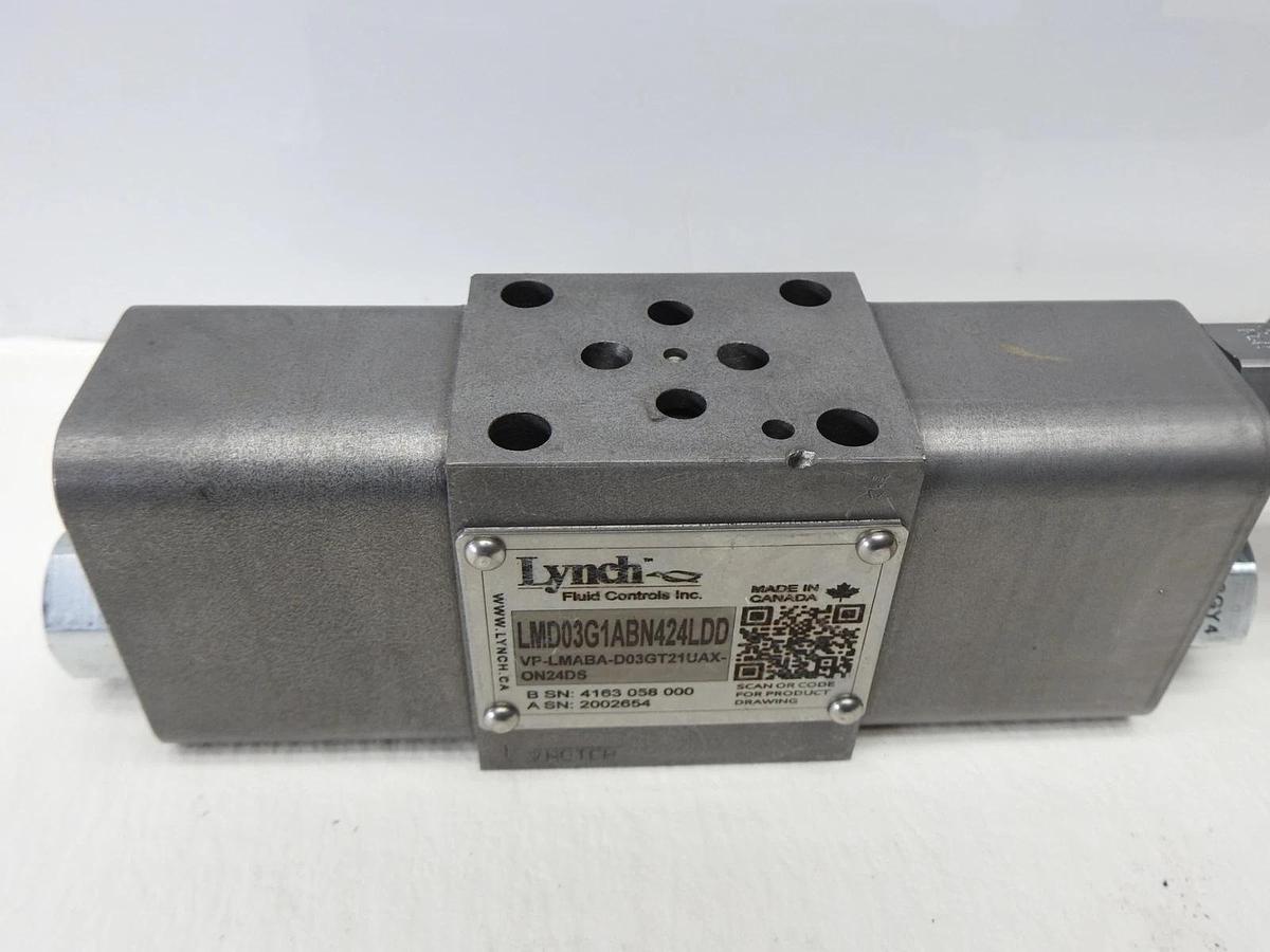 Lynch Fluid Controls LMD03G1ABN424LDD, VP-LMABA-D03GT21UAX-ON24DS - NEW