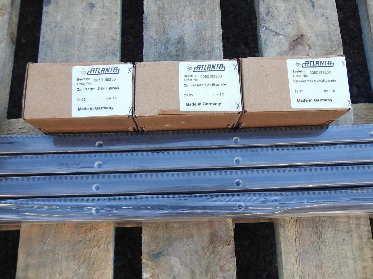 x3 Atlanta Drive Systems Pinion Drive 35T, 14MM w/ x8 Rails 50199201, 1297286