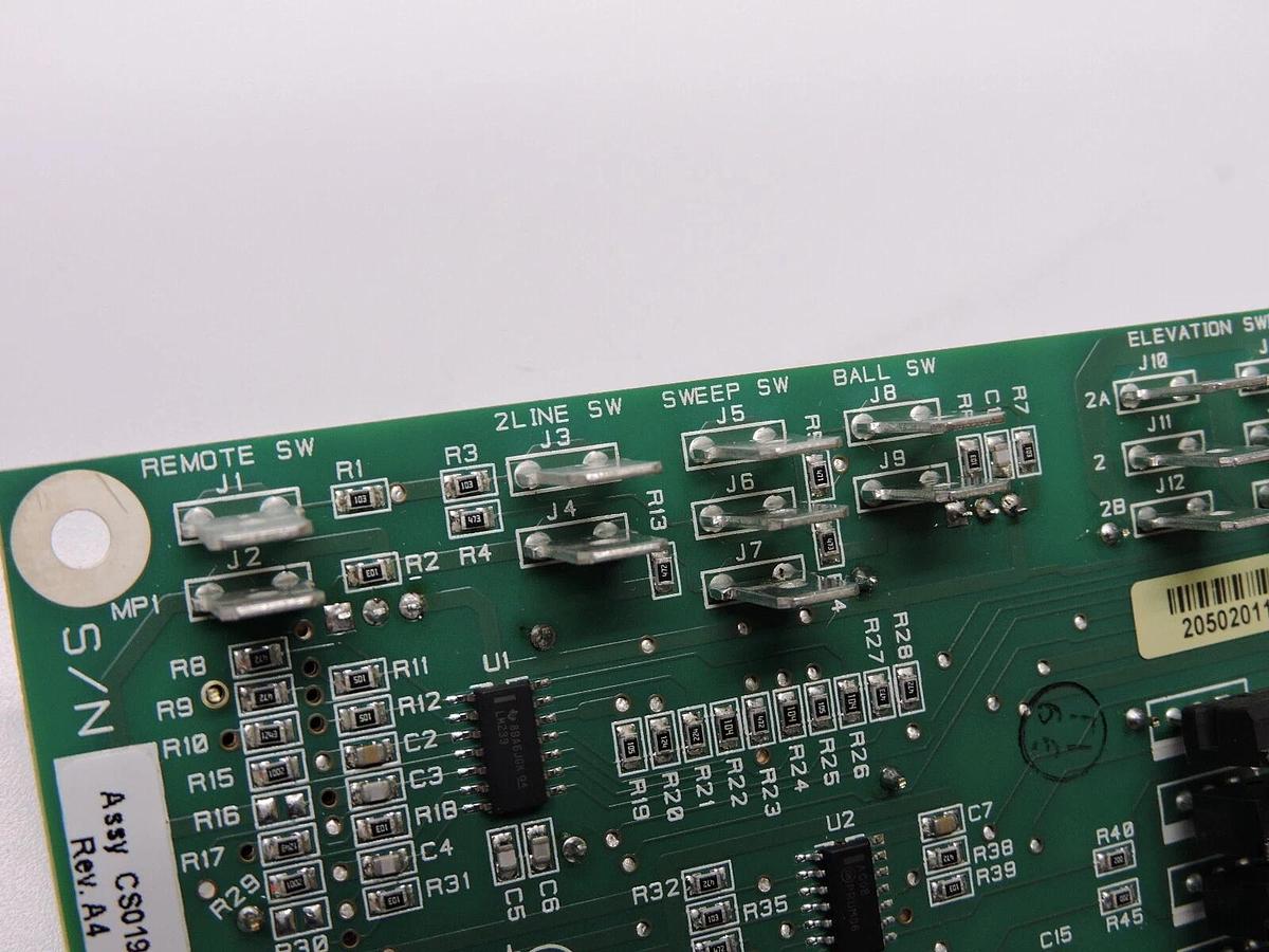 ELB-CS019 Circuit Board CS019-PCB w/ Remote SW, 2Line SW, Sweep SW, Ball SW