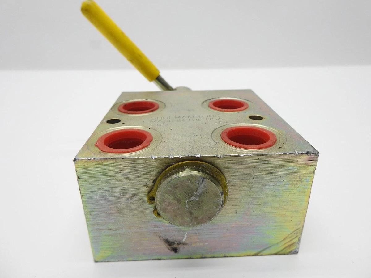 Shoemaker Inc. Hydraulic Diverter Multiplier Valve Block 8381 38 24D - BULK NEW!