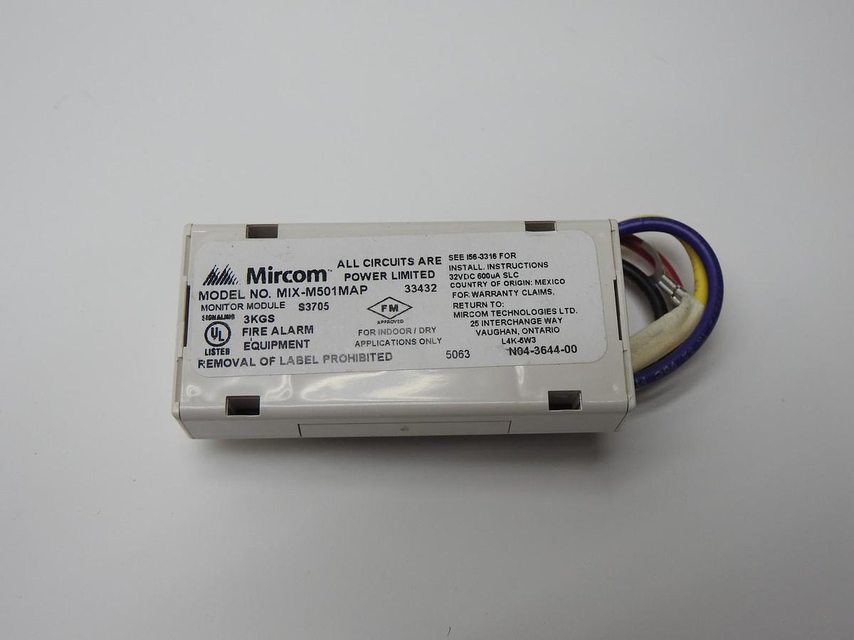 Mircom MIX-M501MAP Mini Monitor Module - BULK NEW!