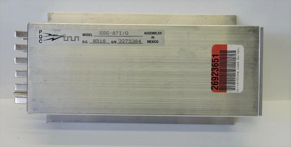 PDC SSS-87-I/0 Solid State Load Switch - NOB NEW