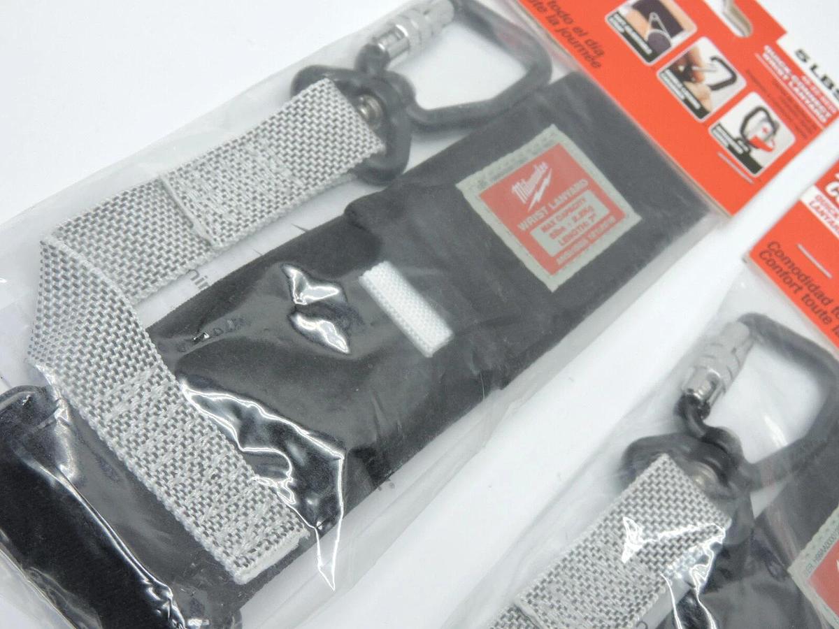 (2 Pack) Milwaukee Quick-Connect Wrist Lanyard 5LBS 48-22-8835 GENUINE OEM - NEW