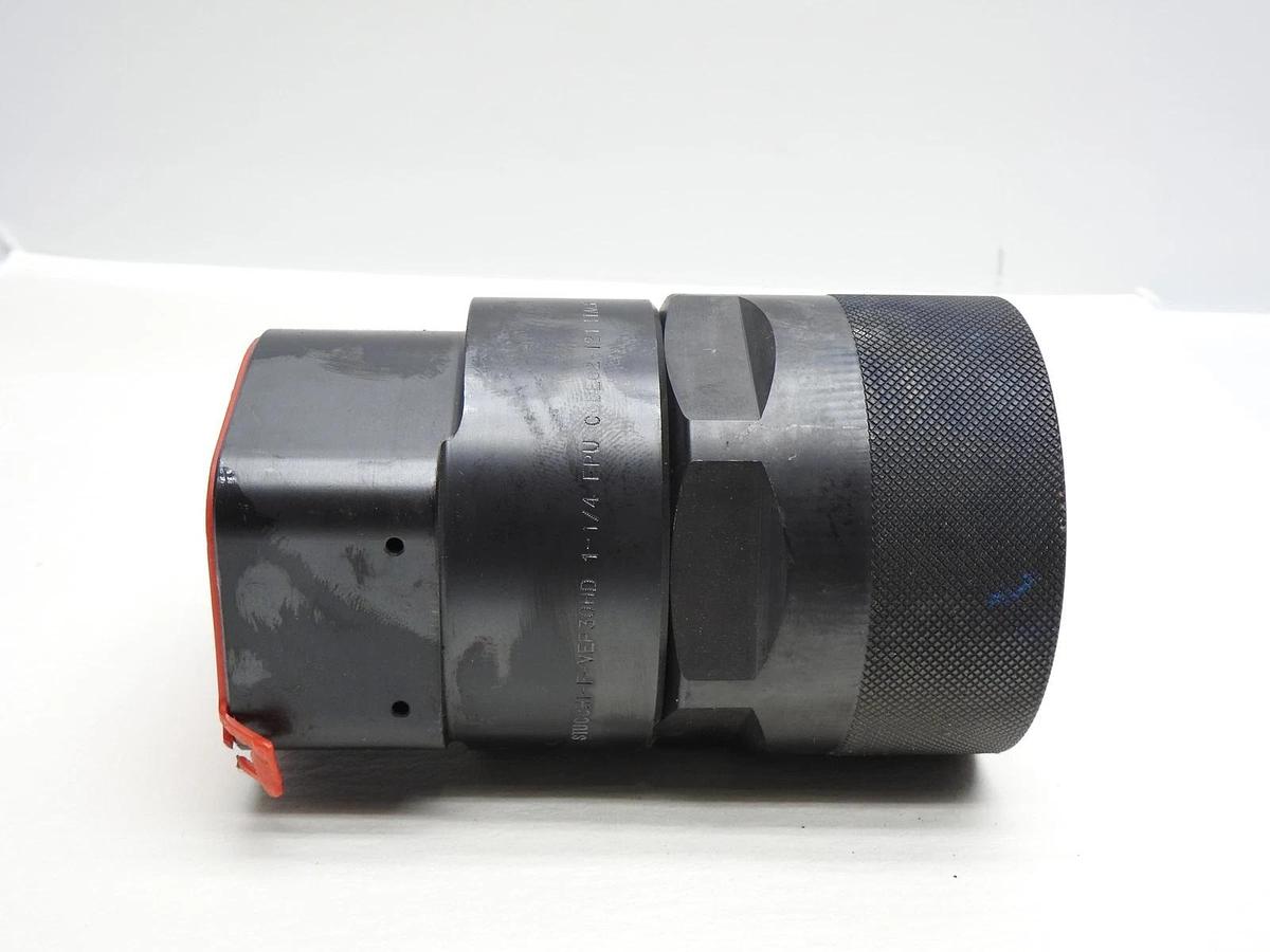 STUCCHI F-VEP30HD HYDRAULIC FEMALE FLAT FACE COUPLER 1 1/2 NPT - NOB NEW!