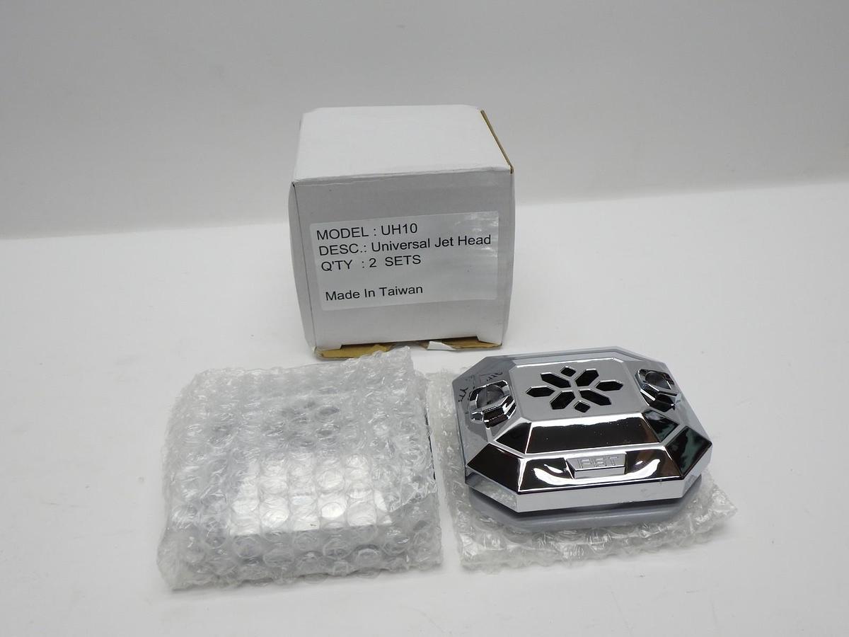 (Set of 2) FST UH10 Universal Magnetic Jet Head Fits BF-004 Pedicure Spa Tubs