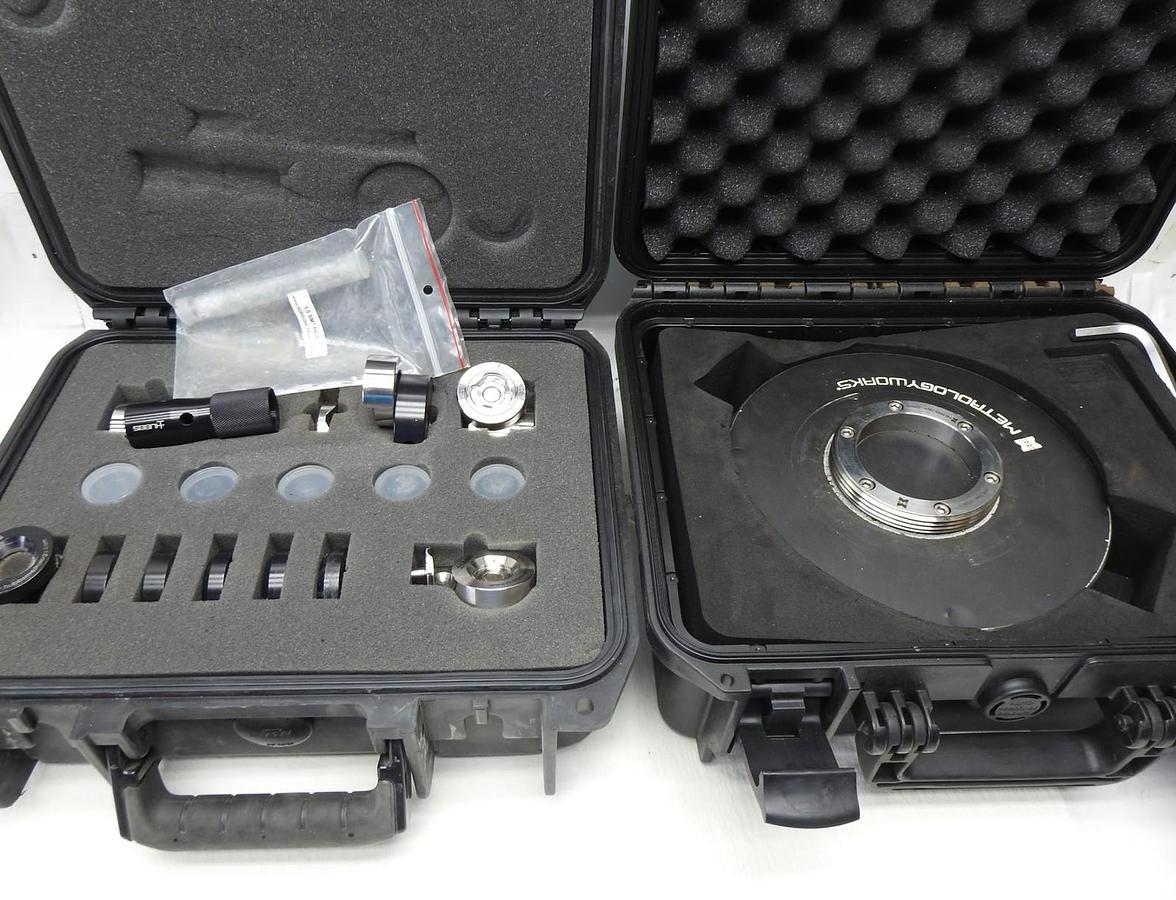 MetrologyWorks 8" Magnetic Mount Base MOUNT-MAG-8 w/ HUBBS Accessory Holder Kit