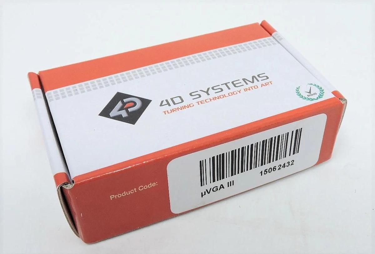 4D Systems uVGA LLL Video Modules MICROVGA UVGA Graphics engine Kit w/ Picasso