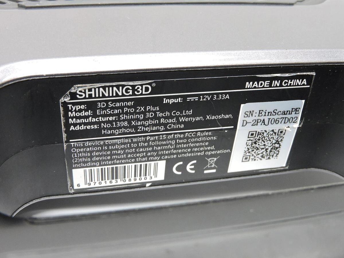 Shining 3D Ein Scan Pro 2x plus - MINT CONDITION!