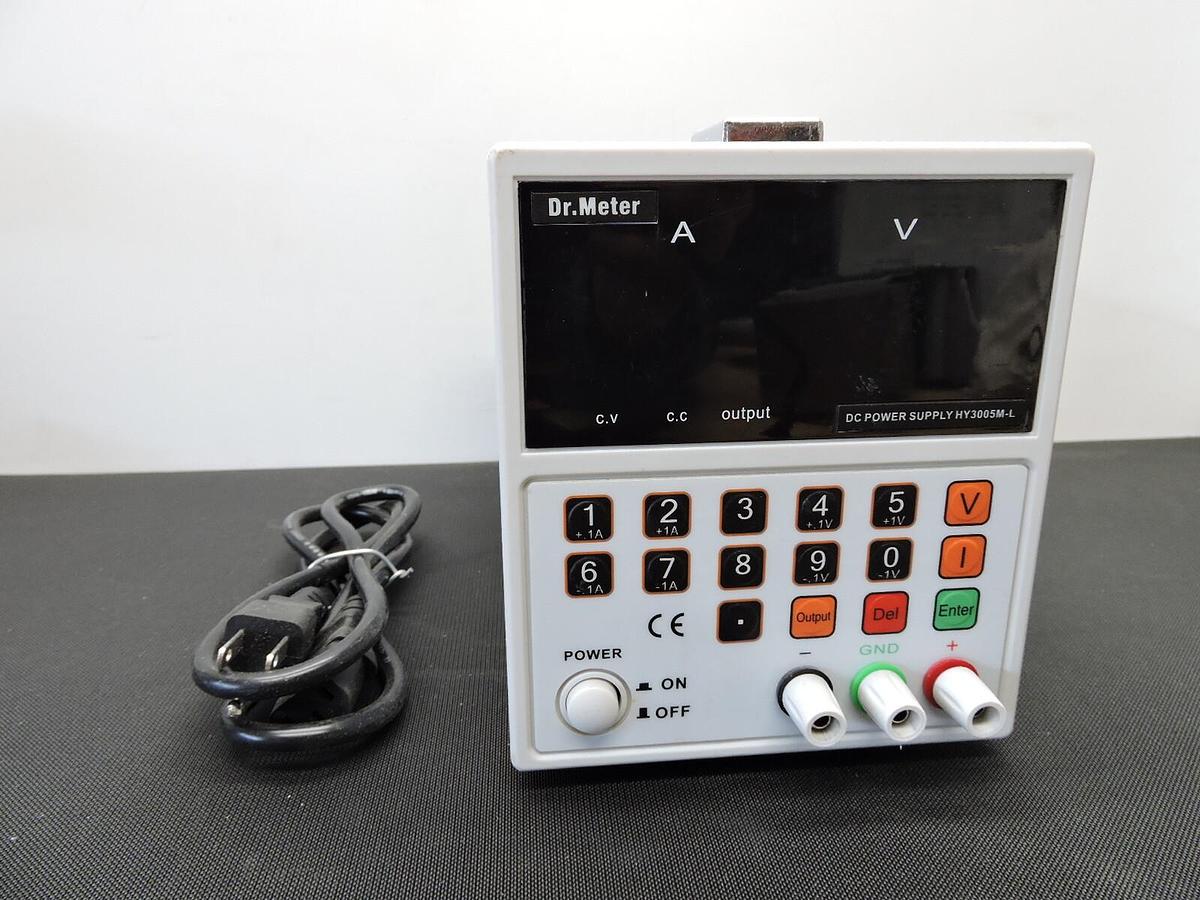 Hyelec Dr. Meter Programable Linear DC Power Supply HY3005M - TESTED!!